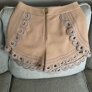 SELF-PORTRAIT HEM SHORTS